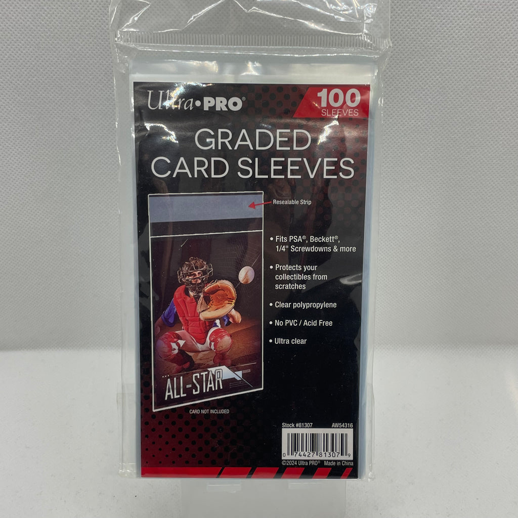 Ultra PRO - 100 Protèges Cartes refermable : Graded Card Sleeves