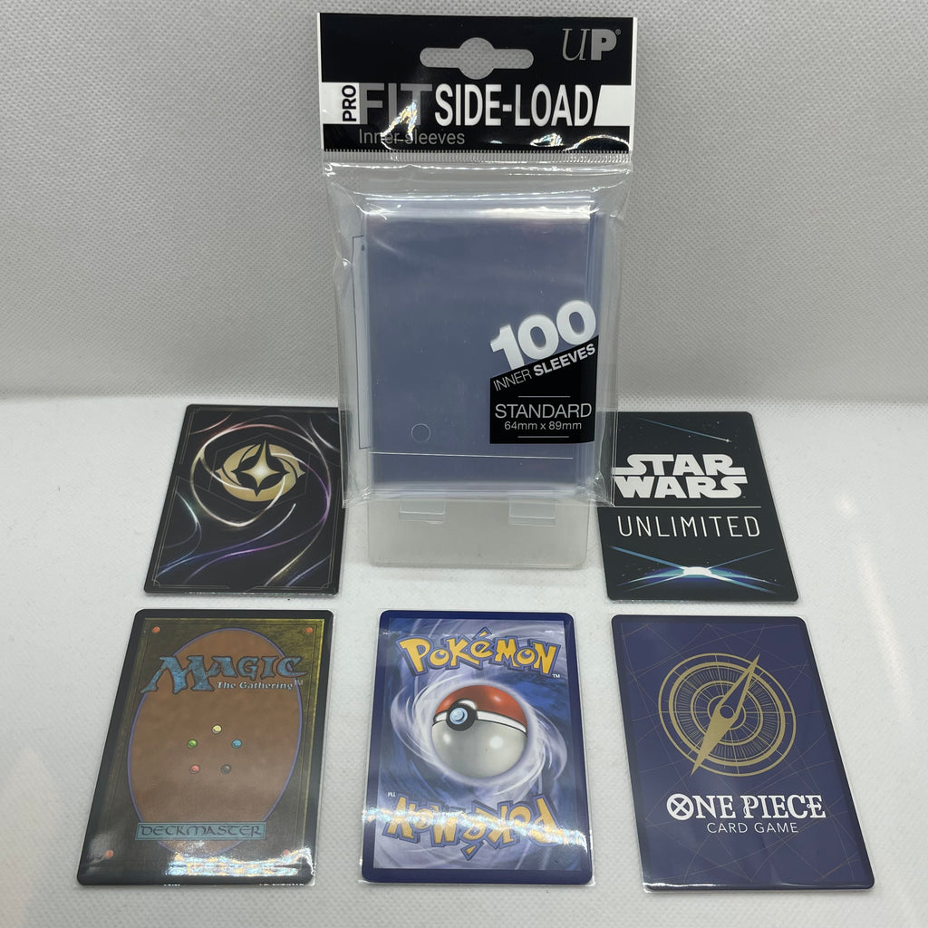 Ultra PRO - 100 Protèges Cartes souples : Fit Side-Load SLEEVES (Format Pokémon)