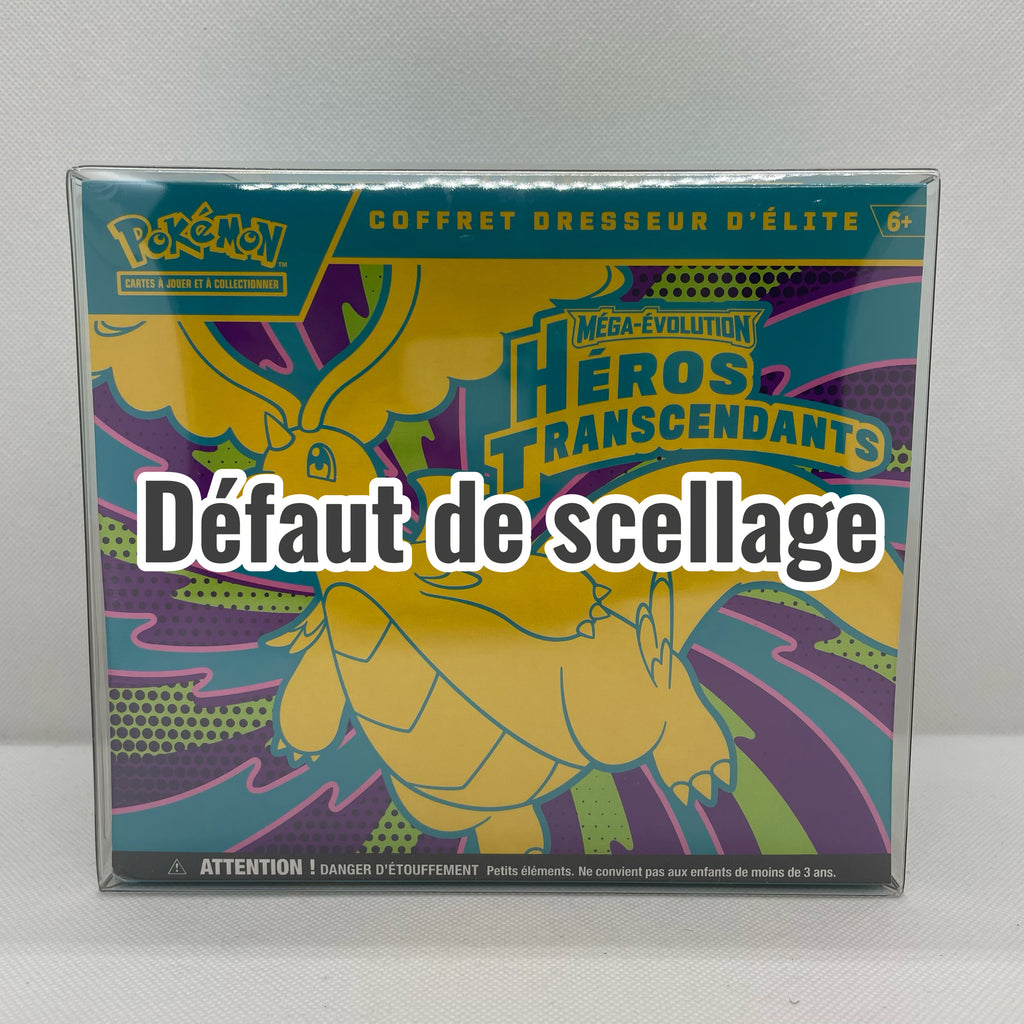 Pokémon - ETB Méga-Évolution : Héros Transcendants - FR (ME2.5)(Défaut de scellage)
