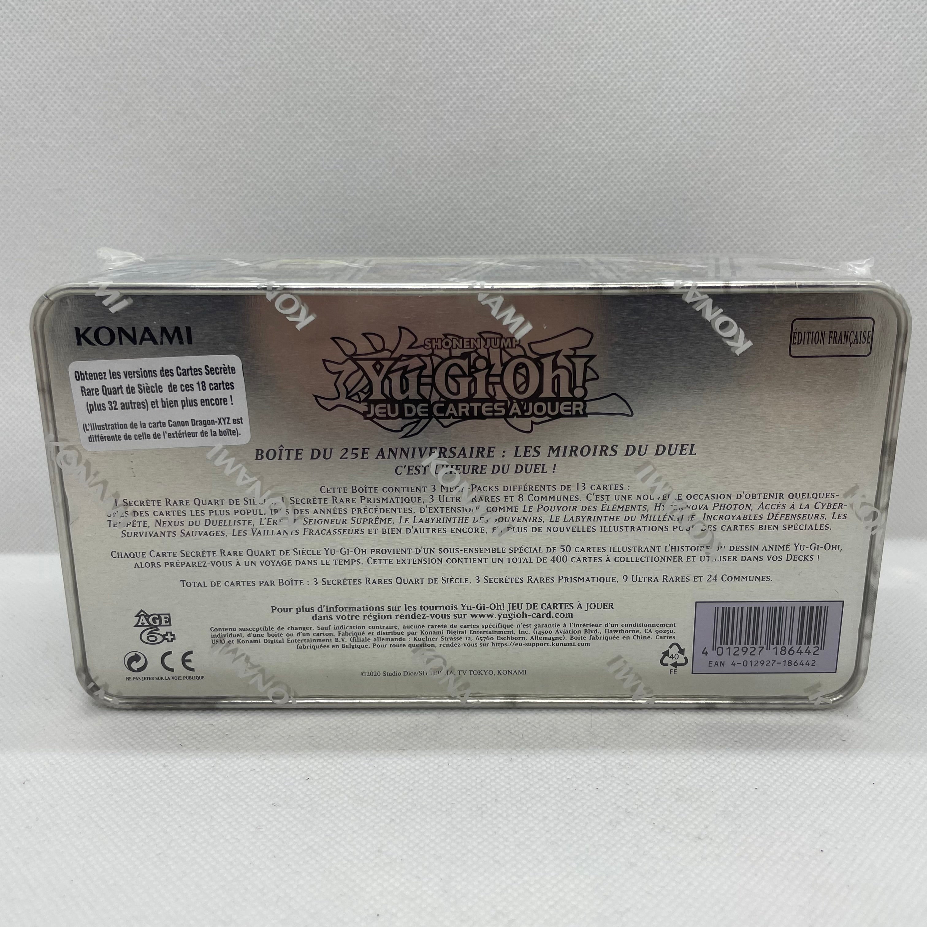 Yu-Gi-Oh! - TinBox Boite du 25e anniversaire : Les Miroirs du Duel
