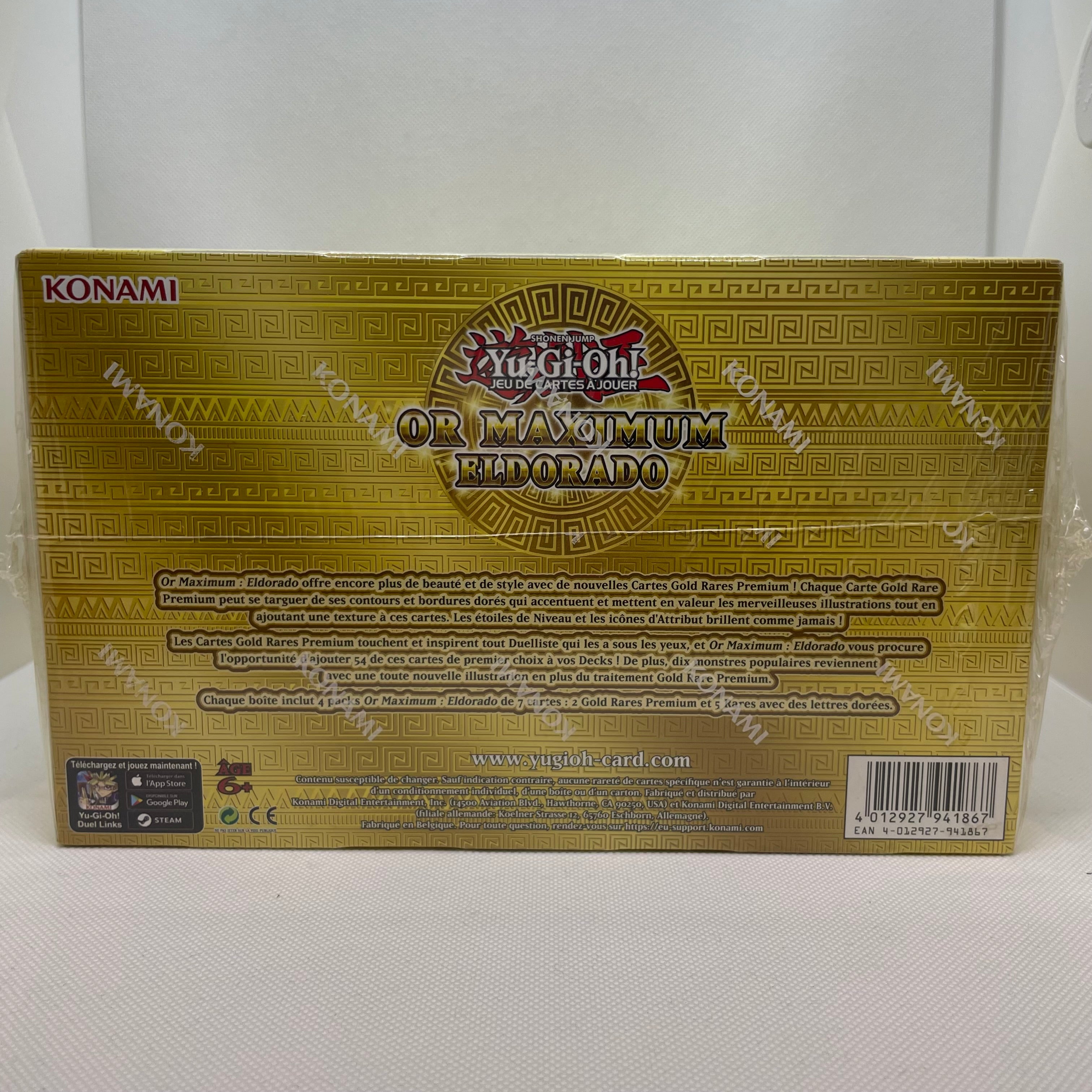 Yu-Gi-Oh! - Coffret Or Maximum : Eldorado