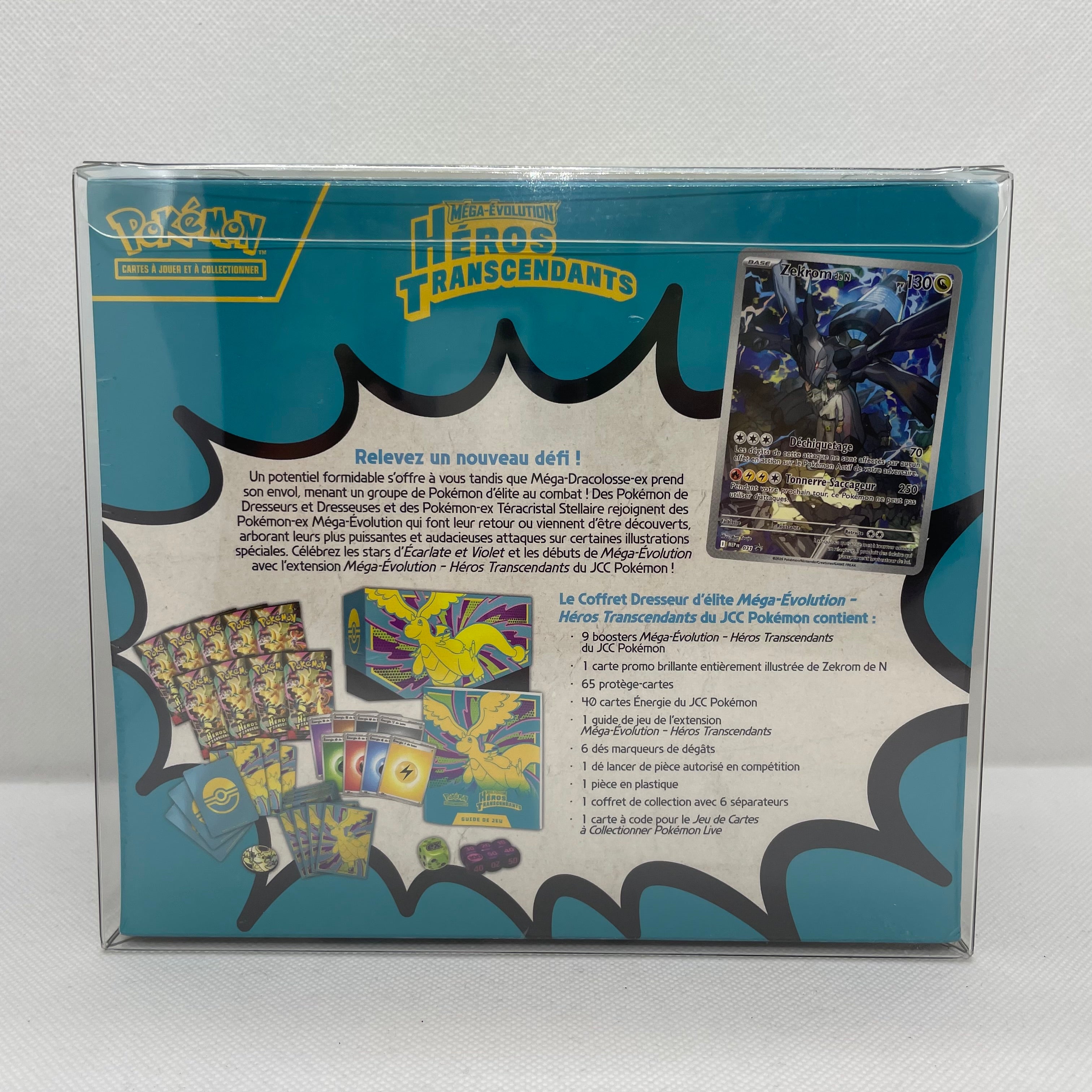 Pokémon - ETB Méga-Évolution : Héros Transcendants - FR (ME2.5)(Défaut de scellage)
