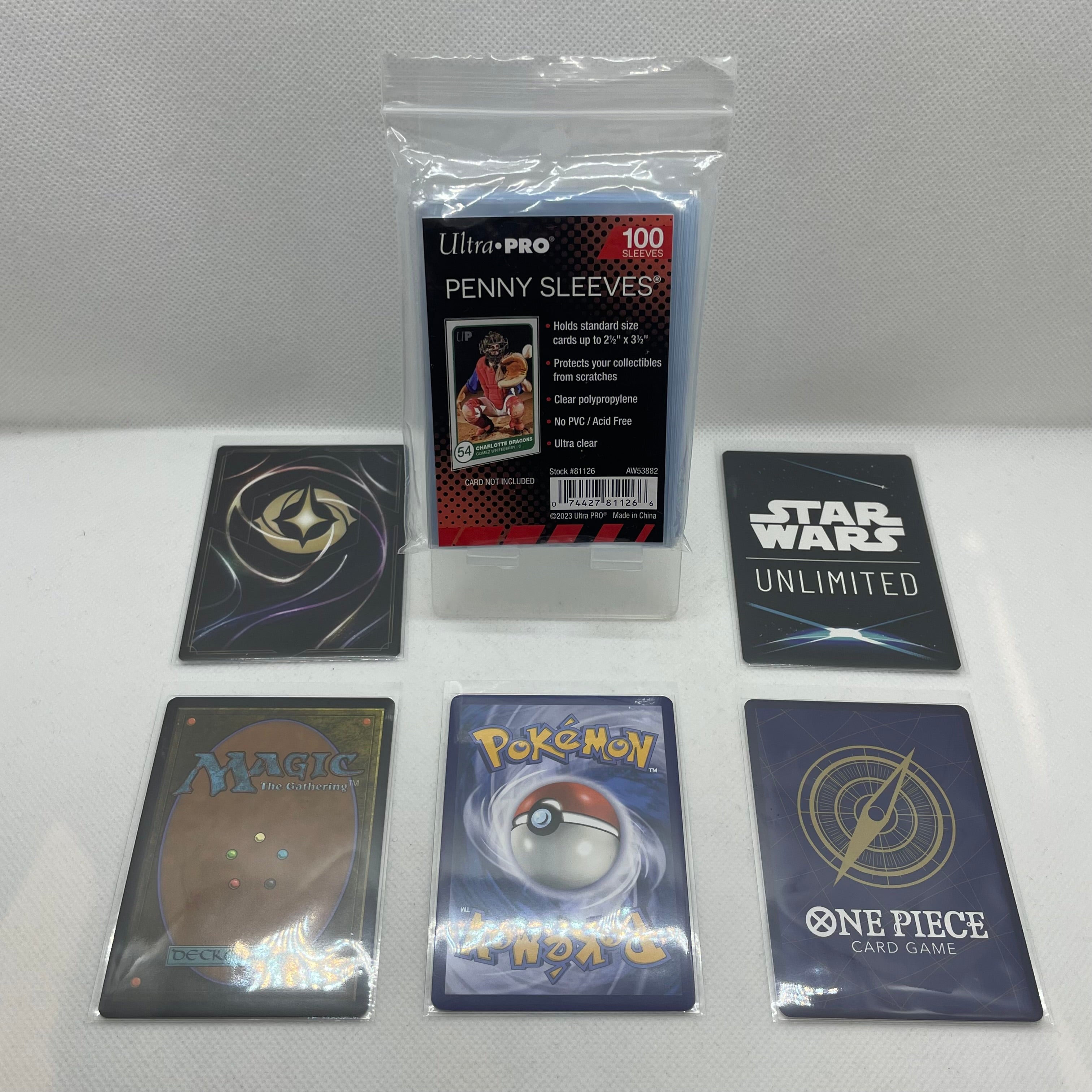 Ultra PRO - 100 Protèges Cartes souples : Standard SLEEVES