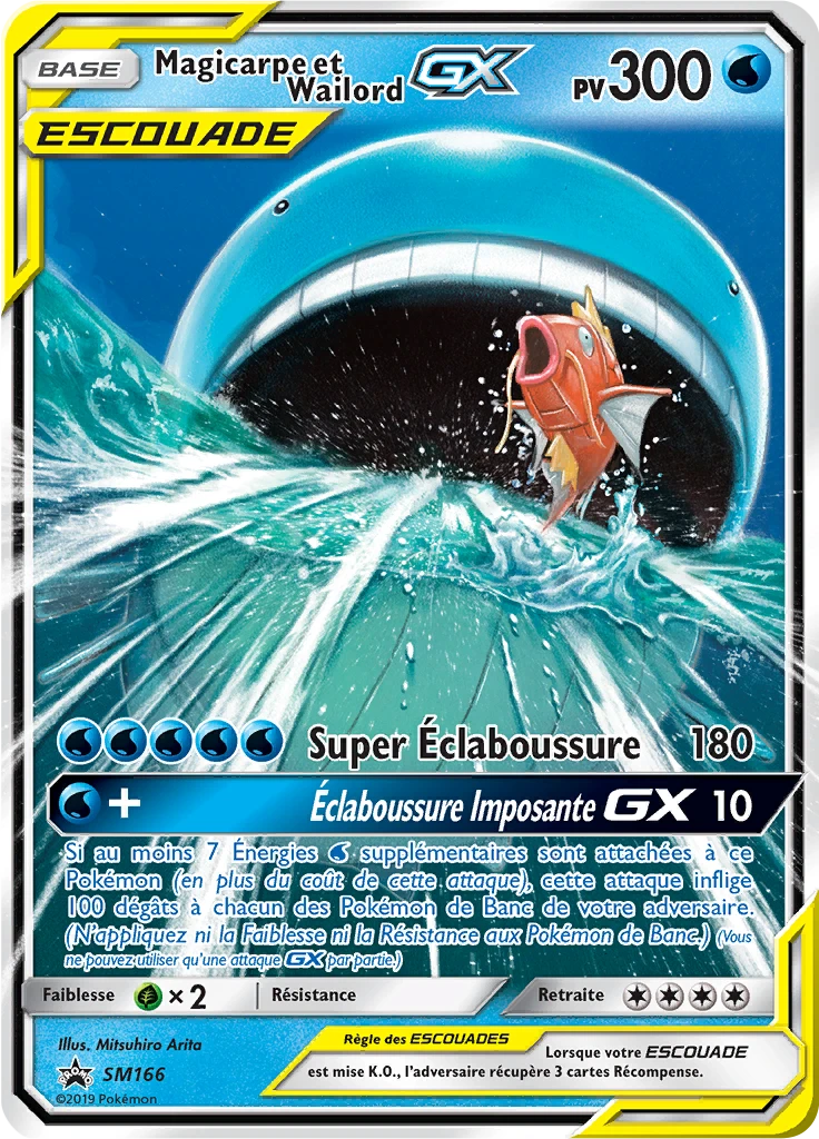 Magicarpe et Wailord GX SM166 — Promo SM · Near Mint